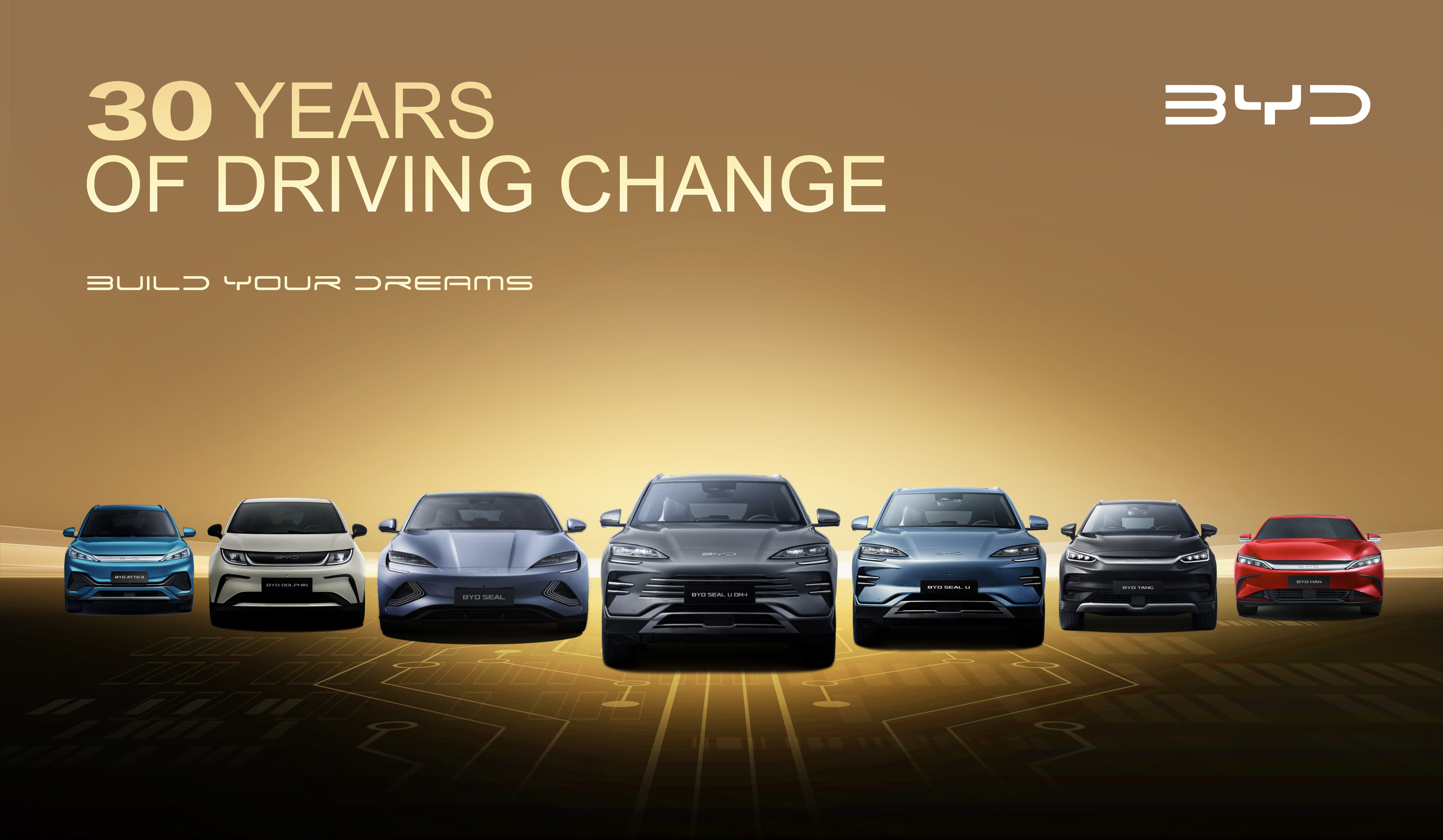 Компания BYD отмечает 30 лет: от стартапа до мирового лидера в электромобилях