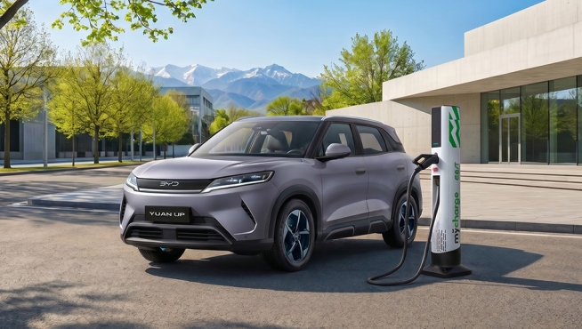 Дарим бесплатную зарядку при покупке нового электрического BYD.